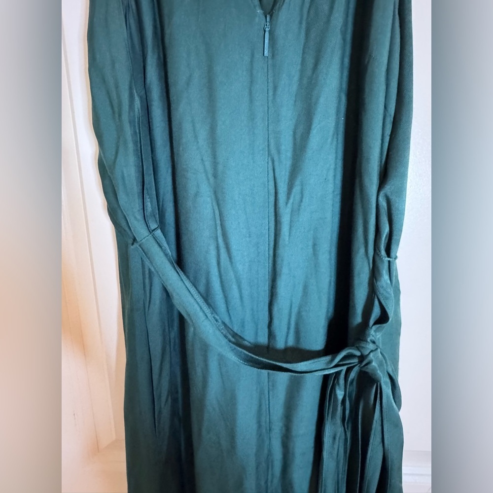 Ted Baker, Emerald Green,‎ Meriahh Halter Neck Wide Leg Jumpsuit, US size 6 - Picture 6 of 14